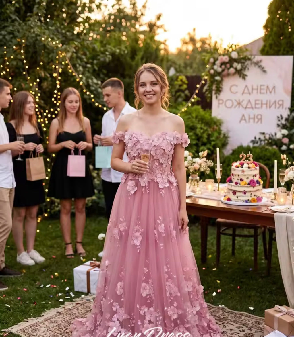 Elegant beautiful dress for wedding, birthday and occasion