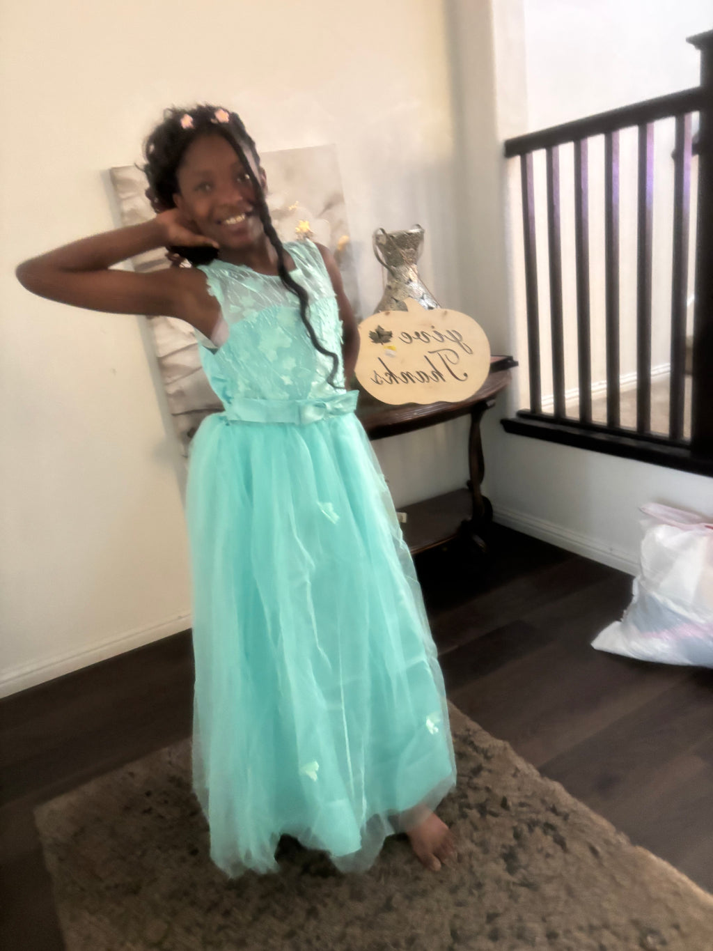 European Style Young Girl Evening Party Dress Flower Girl Wedding Gown for 3-12yrs Elegant Children's Graduation