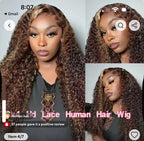 Deep wavy brown queen wig