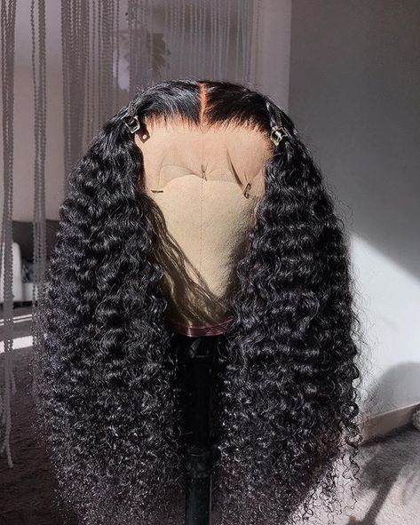 Deep Wave Human Hair Lace Front Wig