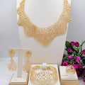 Custom Gold Statement Jewelry Set