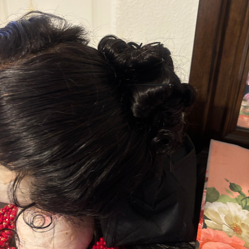 Premium Short Curly Bob Lace Wig