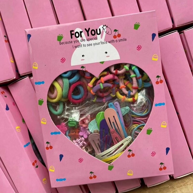 Kids Hair Accessories Gift Set - Multi Color Collection