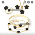 5 piece beautiful jewelry set in white or black