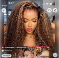 Deep wavy brown queen wig