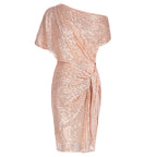 Elegant Sequin Off Shoulder Party Dress