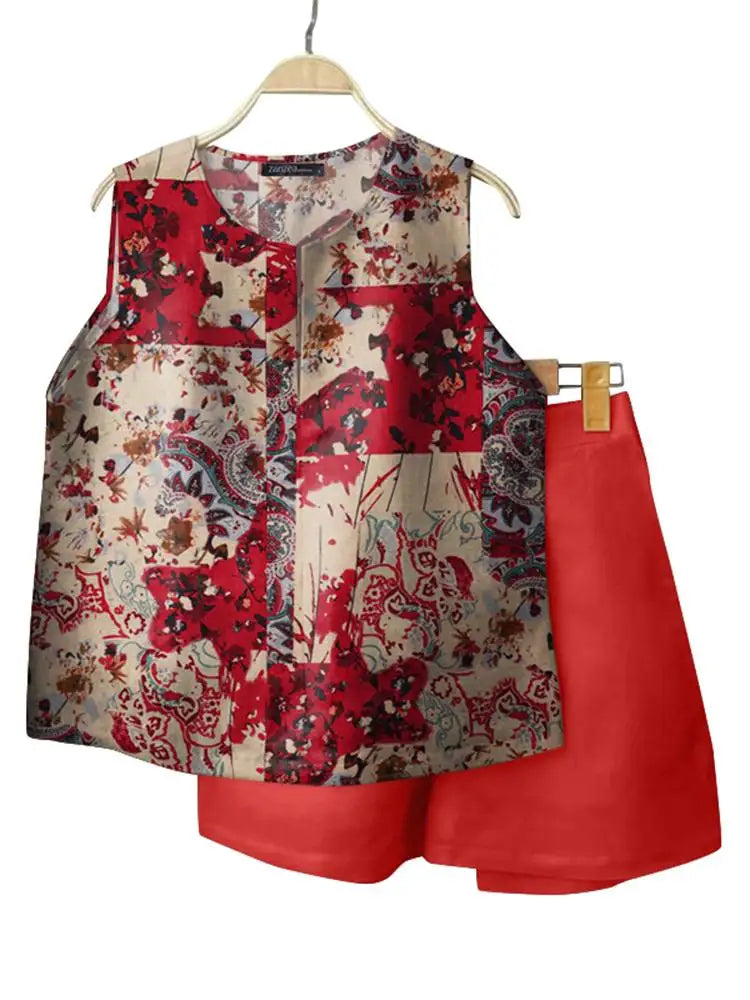 Women’s Casual Sleeveless Summer Set