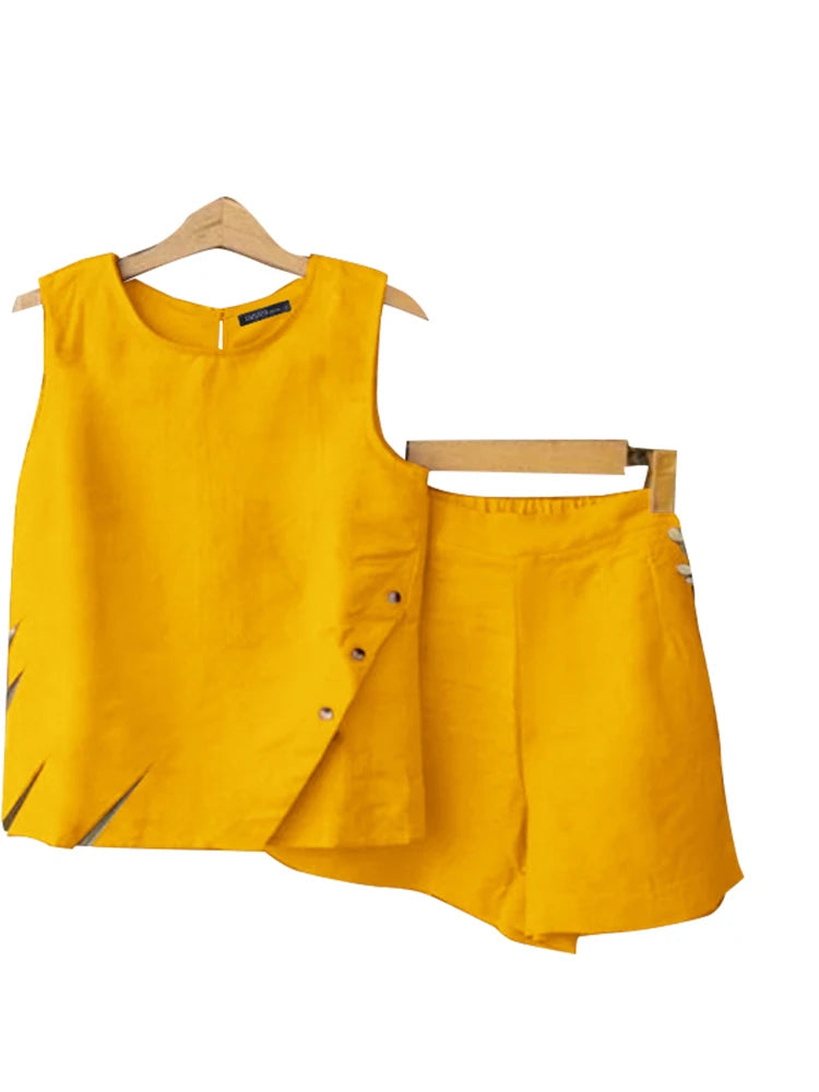 Women’s Casual Sleeveless Summer Set