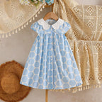 Yellow Polka Dot Summer Dress