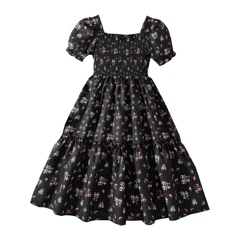 Red Polka Dot Patchwork Dress