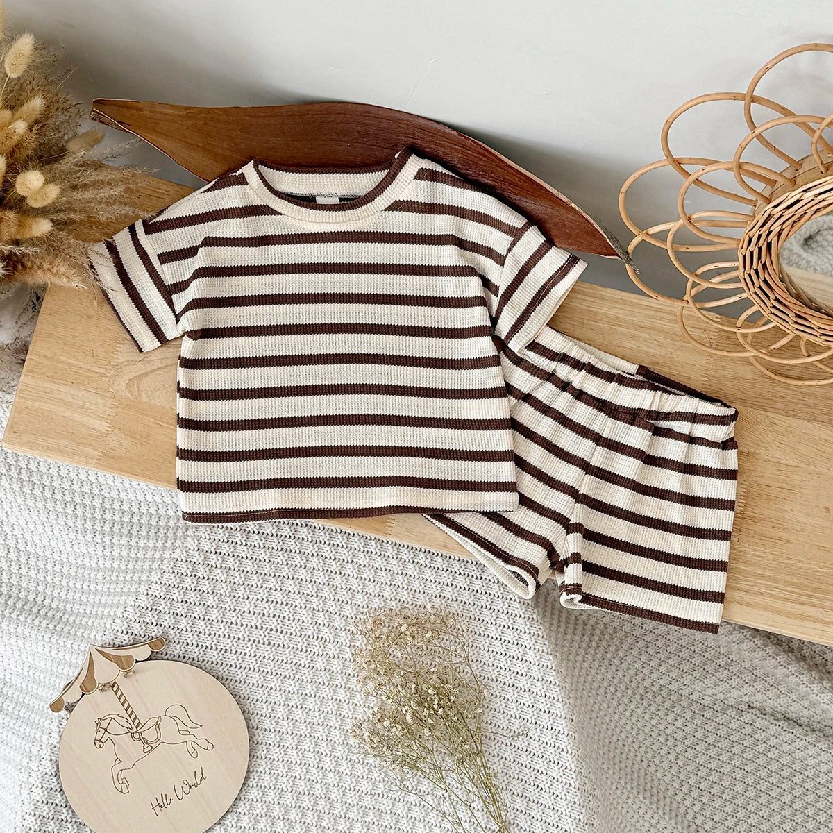 Sunny Stripes Baby Summer Set