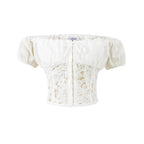 Women’s Lace Splice Two-Piece Set