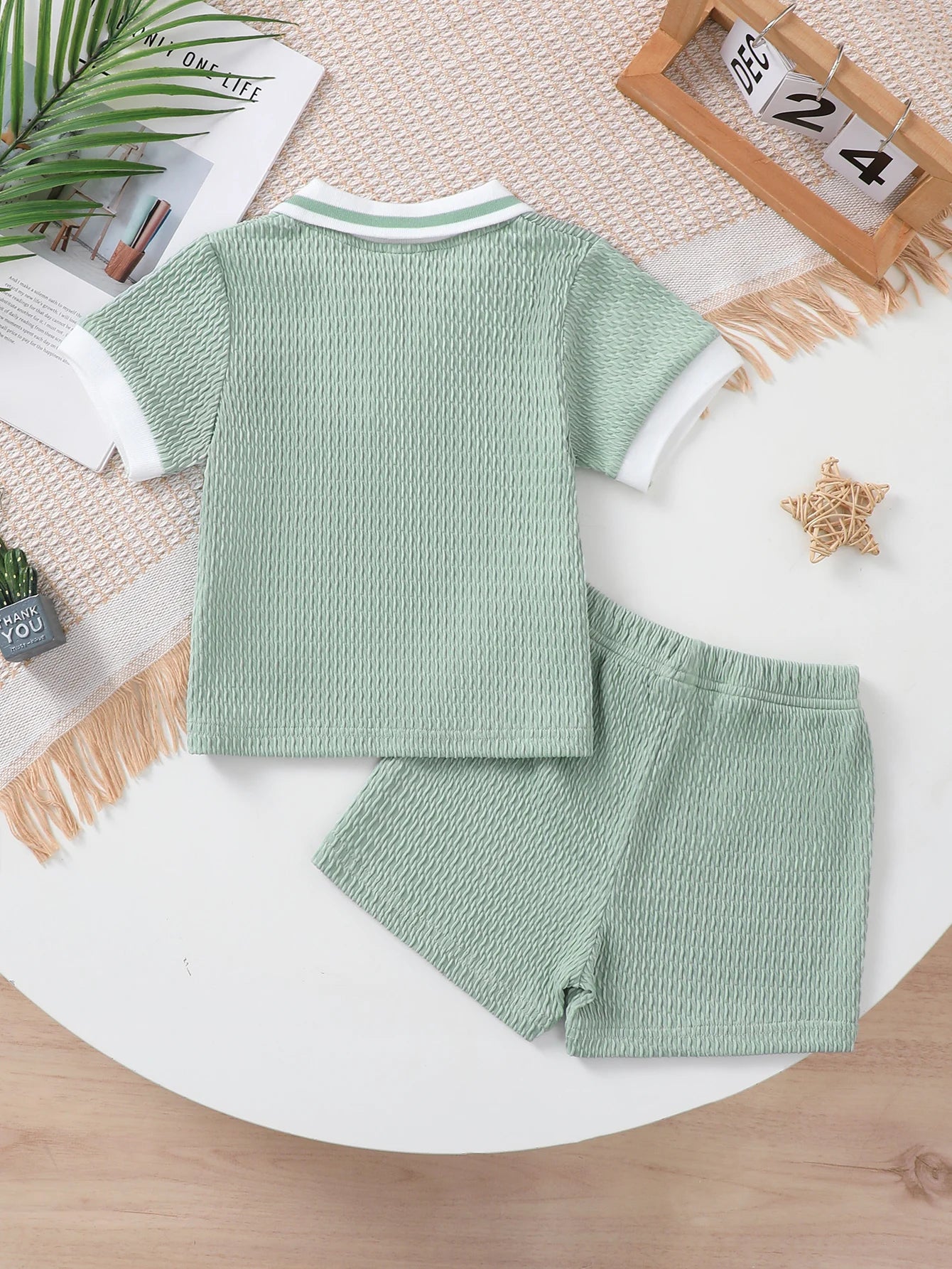 Color Block Summer Baby Set