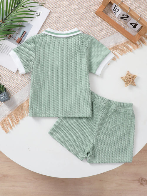 Color Block Summer Baby Set