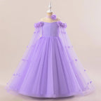 Flower Lace Princess Tutu Dress for Girls