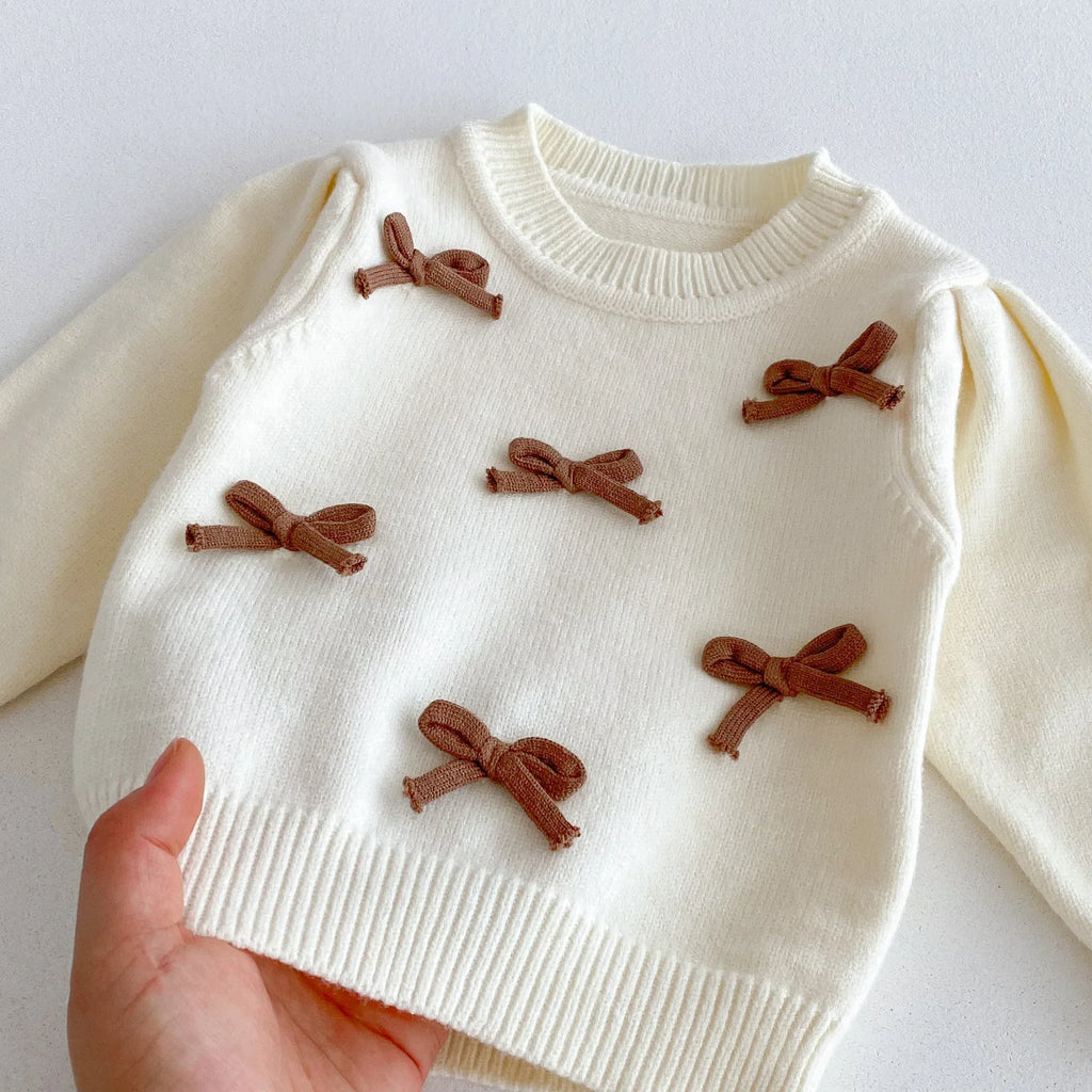 Baby Girl 3 Piece Knitted Outfit Set