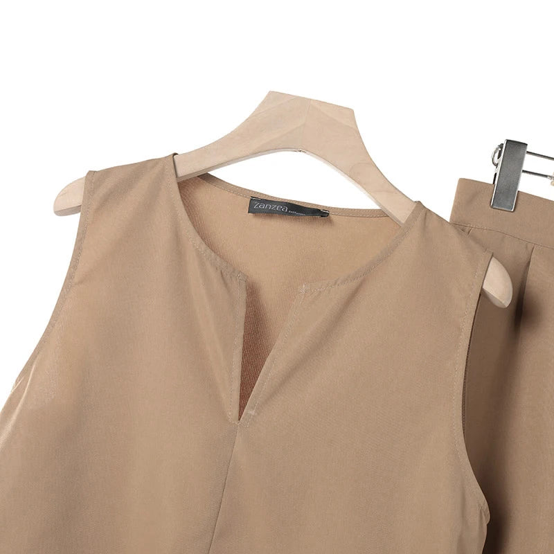 Women’s Casual Sleeveless Summer Set