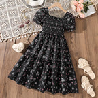 Red Polka Dot Patchwork Dress