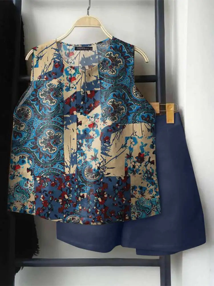 Women’s Casual Sleeveless Summer Set