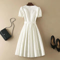 Elegant Korean Style Midi Dress
