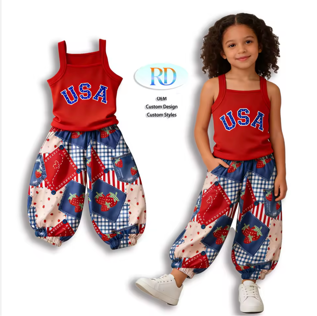 USA summer girls 2 set