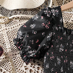 Red Polka Dot Patchwork Dress