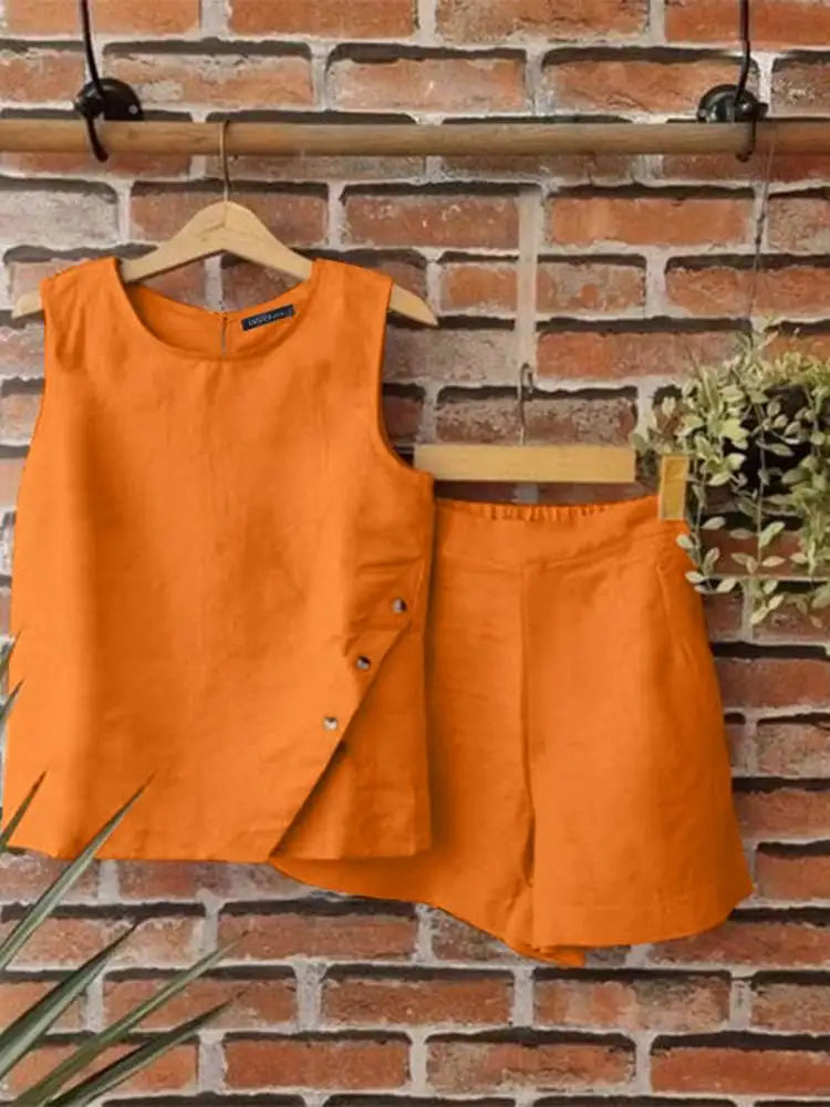 Women’s Casual Sleeveless Summer Set