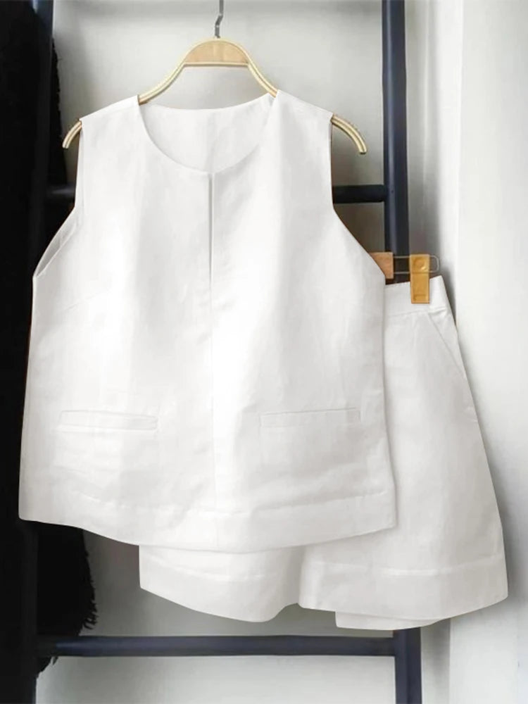 Women’s Casual Sleeveless Summer Set