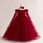 Flower Lace Princess Tutu Dress for Girls