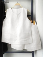 Women’s Casual Sleeveless Summer Set