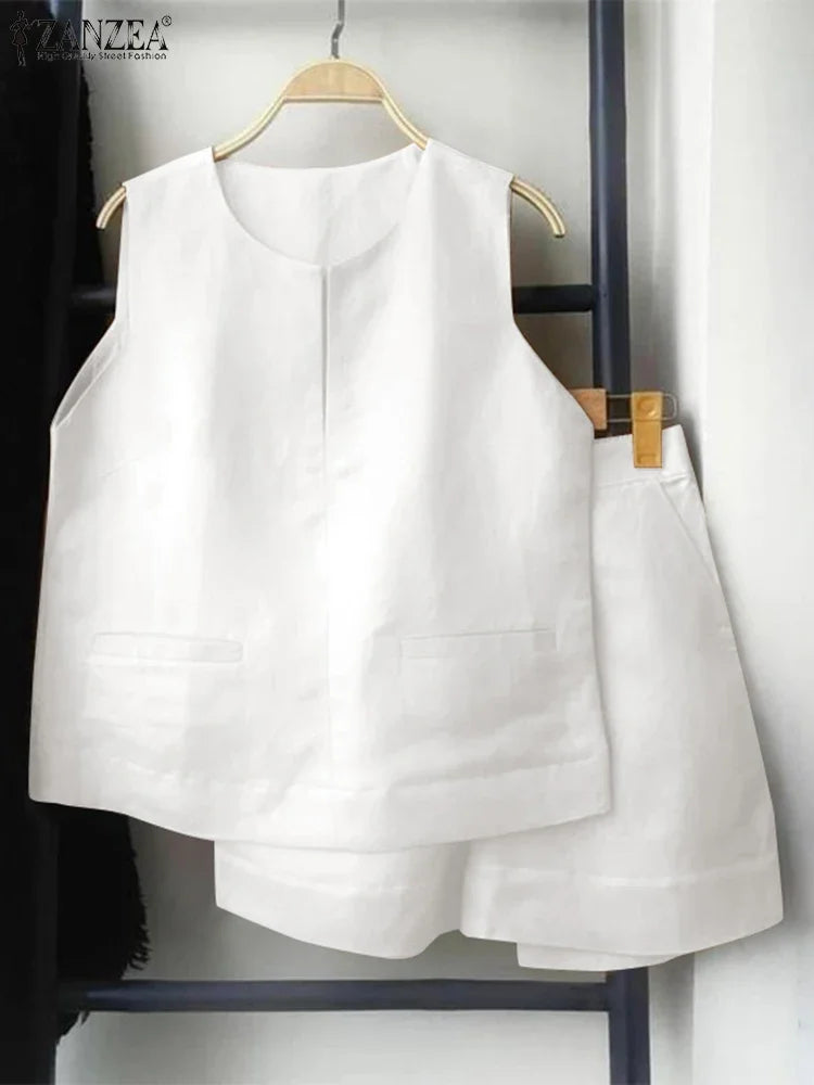 Women’s Casual Sleeveless Summer Set