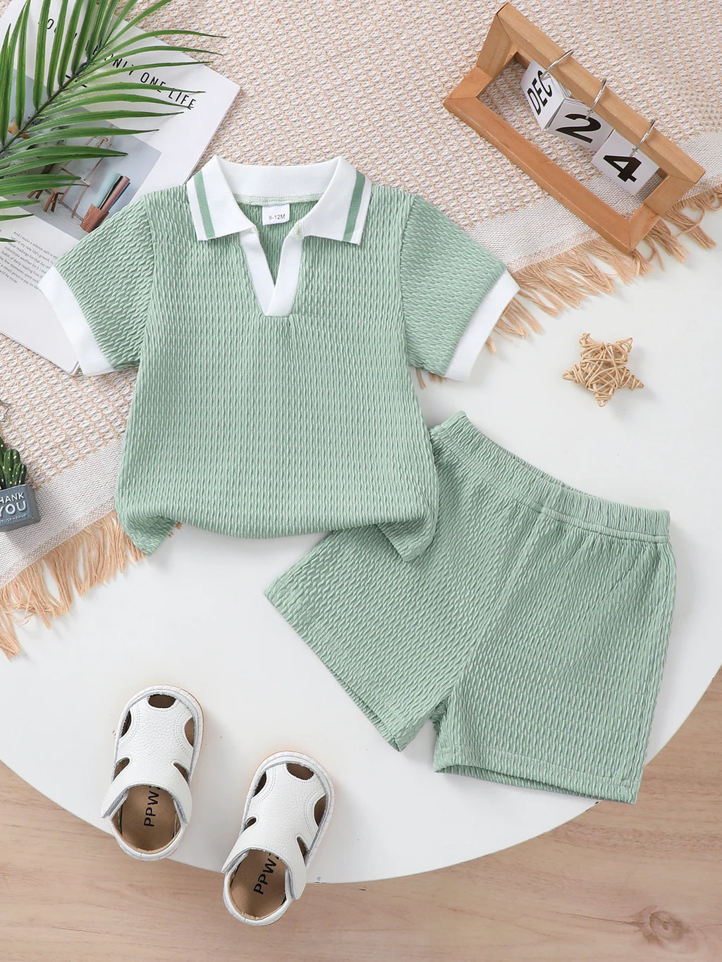 Color Block Summer Baby Set