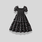 Red Polka Dot Patchwork Dress