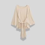 Women’s Off-Shoulder Loose Fit Long Sleeve Tee