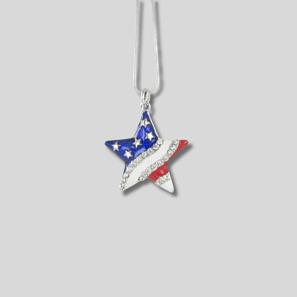 Patriotic Star Jewelry Set