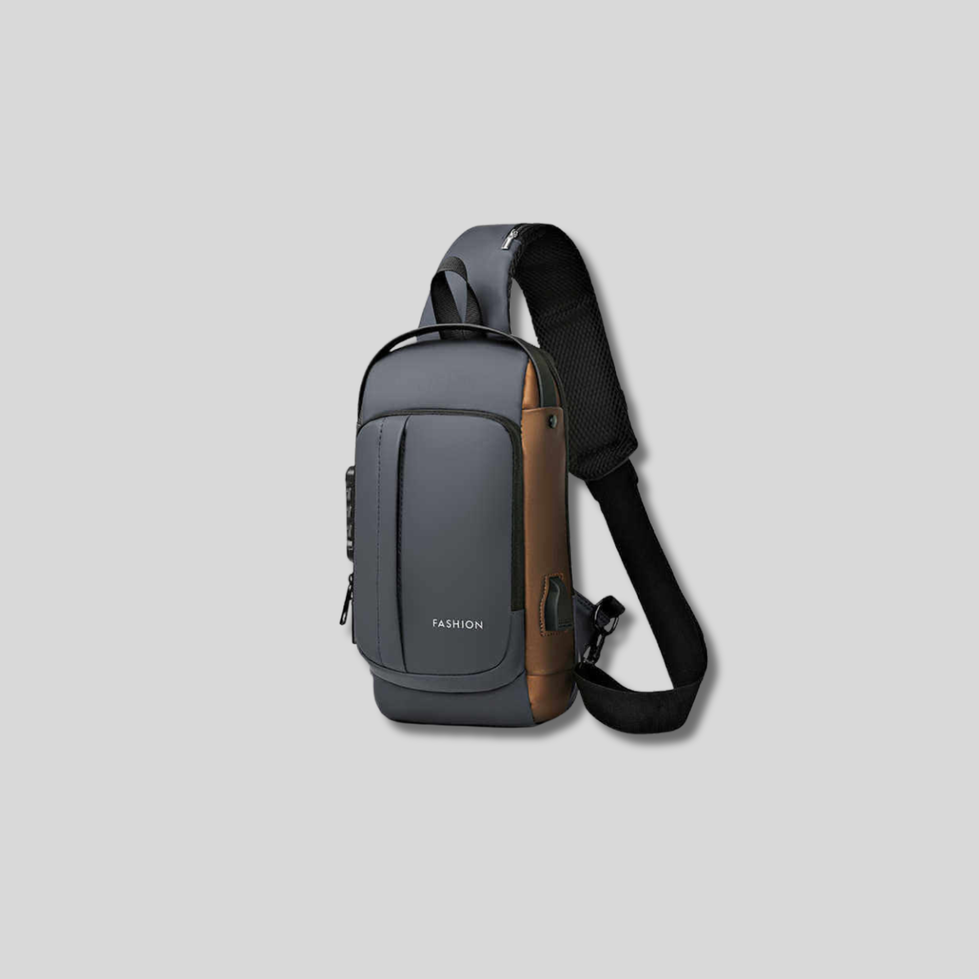 Anti-Theft USB Crossbody Sling Bag