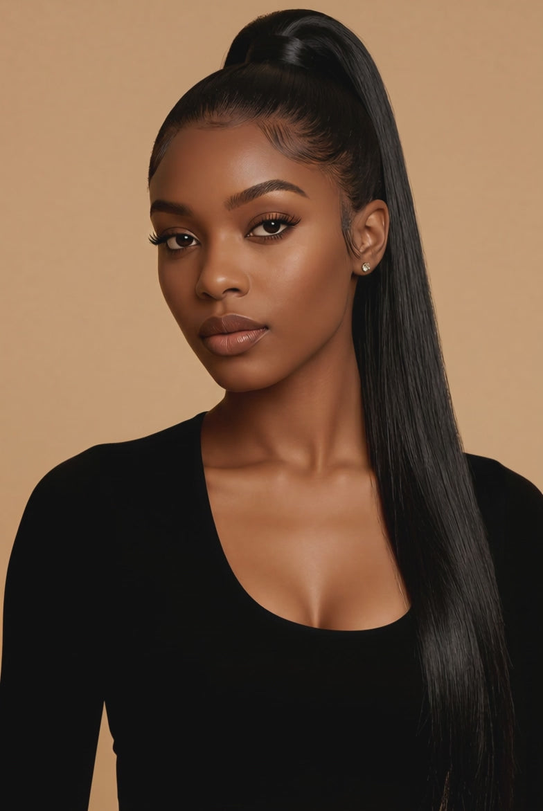 360 straight human hair 20inches
