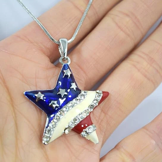 Patriotic Star Jewelry Set